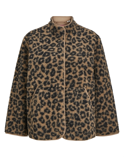 JJXX - JXVera Teddy Jakke - Cornstalk/ Leopard